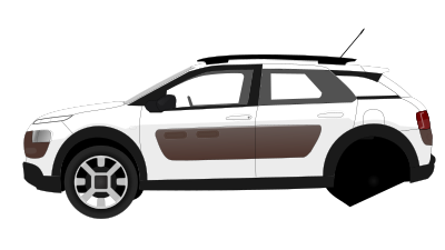 C4 cactus car clipart
