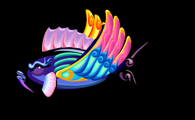 Cá Bay Xanh - REMIX clipart
