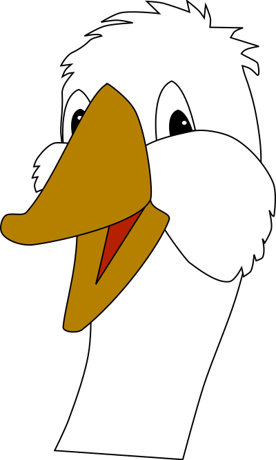 Cabeza oca clipart