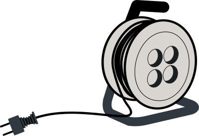 Cable drum clipart