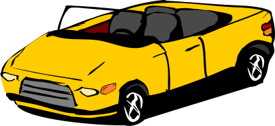Cabriolet clipart
