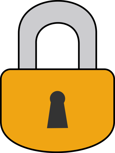 Cadeado - padlock clipart