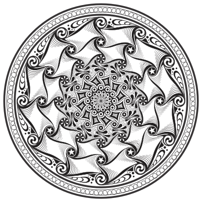 Cadence Tangle Design clipart