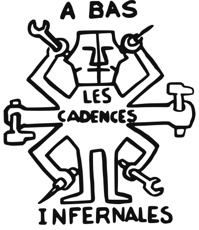 Cadences Infernales (Infernal work pace) clipart