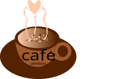 Café colombiano clipart