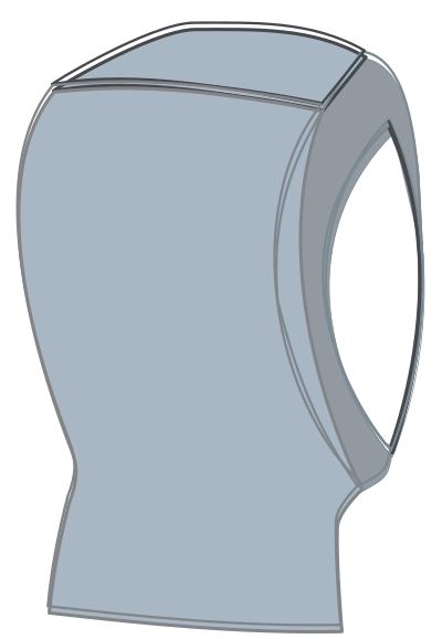 Cagoule clipart