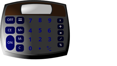 Calculator clipart