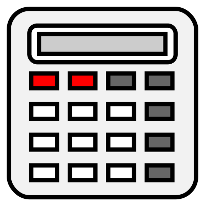 Calculator clipart