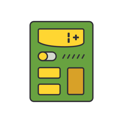 Calculator clipart