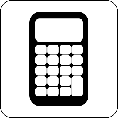 Calculator Icon clipart