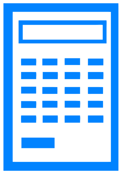 Calculator Icon clipart