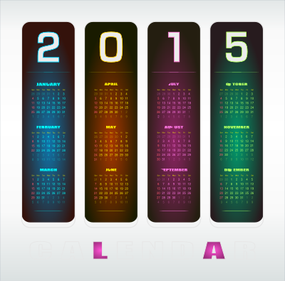 Calender 2015 clipart