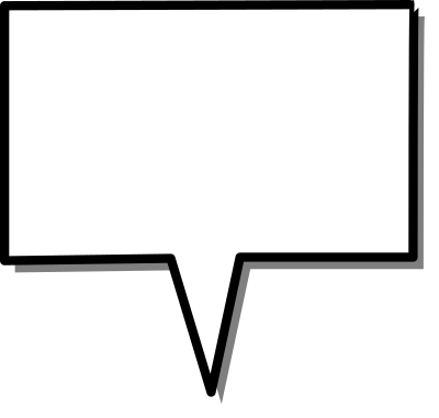 Callout rectangle center clipart