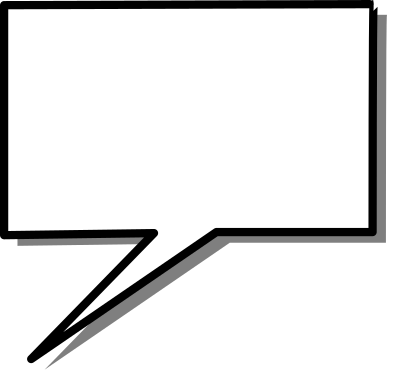 Callout rectangle left clipart