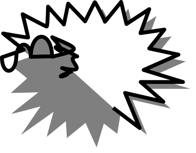Callout star clipart