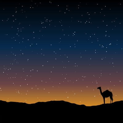 Camel Silhouette clipart