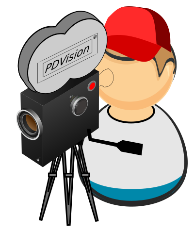 Camera guy clipart