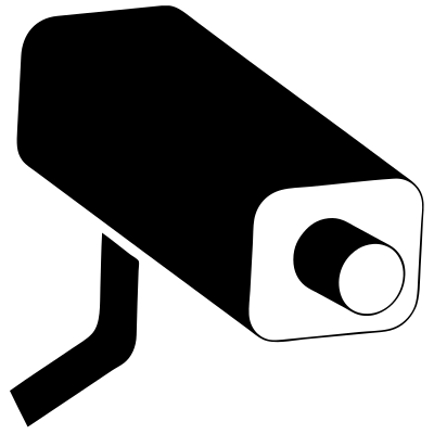 Camera Warning Symbol (Remastered) clipart