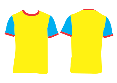 Camisa Normal gola redonda clipart