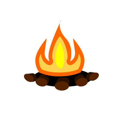 Camp Fire clipart