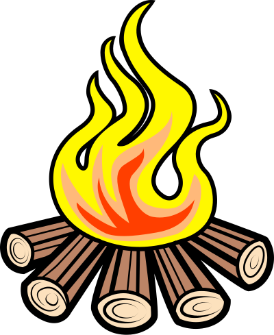 Campfire #2 clipart