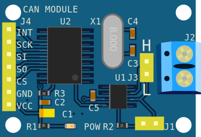 CAN Controller Module clipart