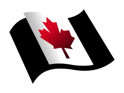 Canadian Flag 3 clipart