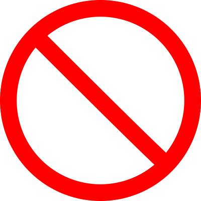 Cancel clipart