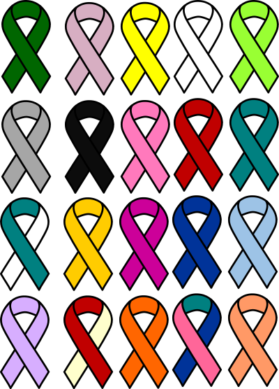 Cancer Ribbons clipart