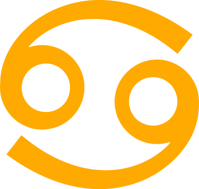 Cancer symbol 2 clipart