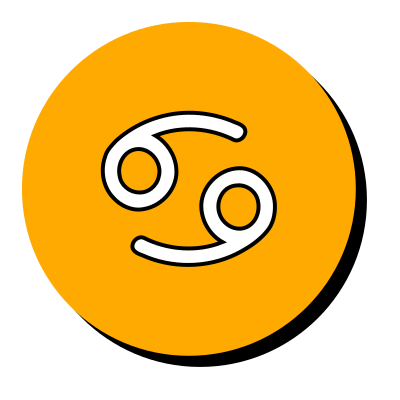 Cancer symbol 3 clipart