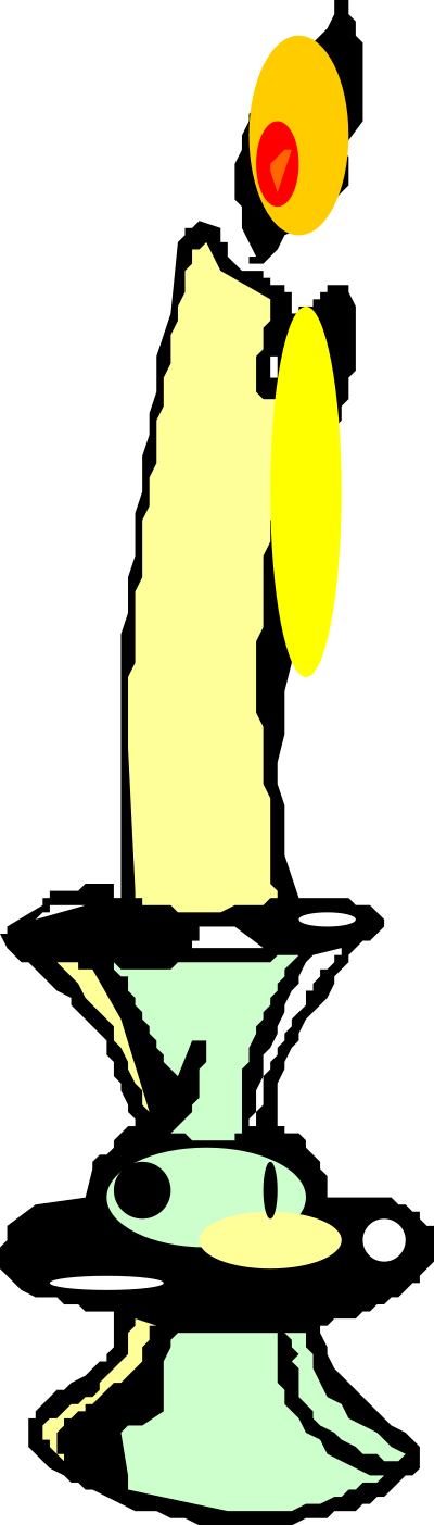 Candle - 1 clipart