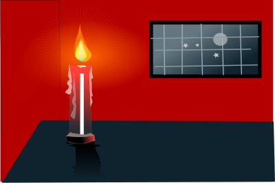Candle clipart