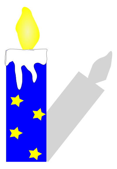 Candle clipart