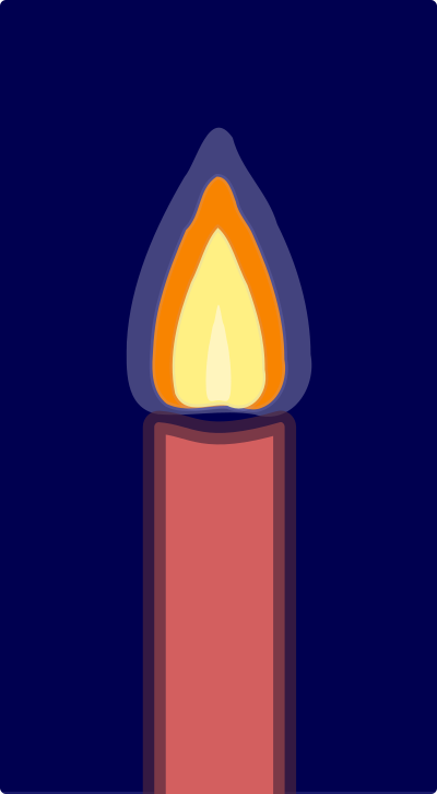 Candle clipart