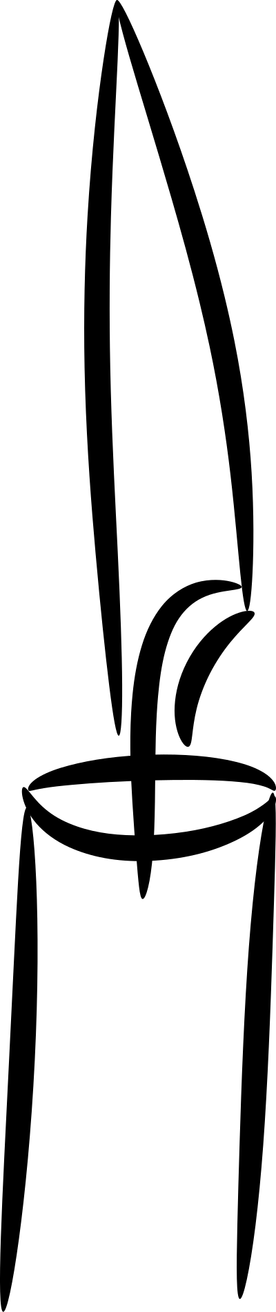 Candle clipart