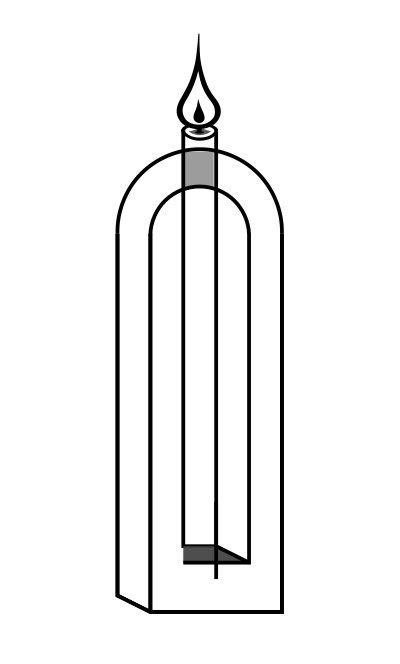 Candle Impossible Trident clipart