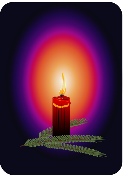 Candlelight Religious Imagery clipart