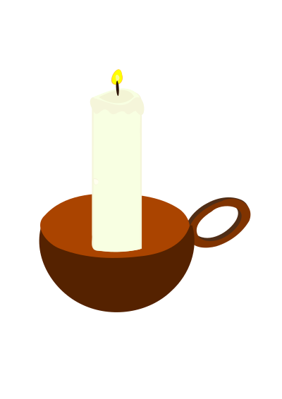Candlestick clipart