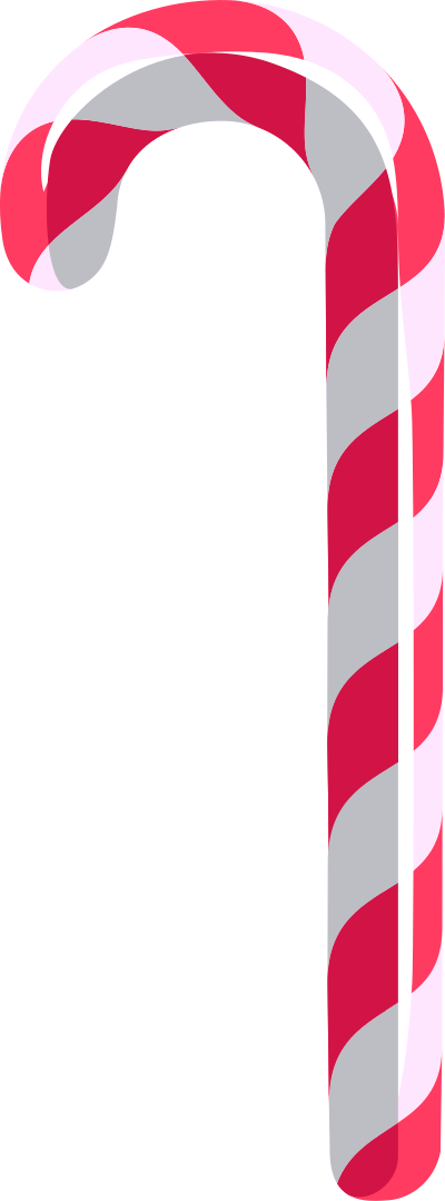 Candy cane clipart