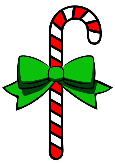Candy cane clipart