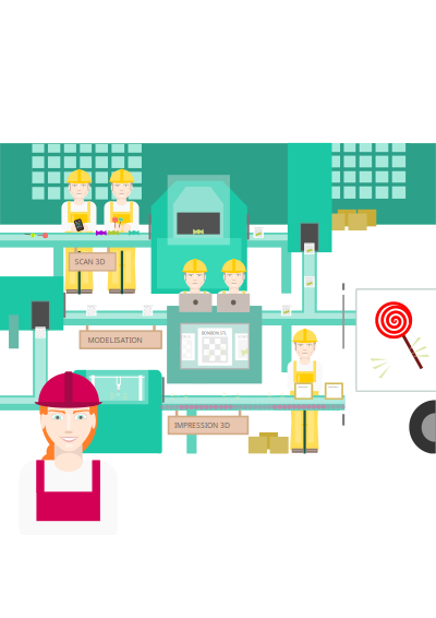 Candy Factory clipart