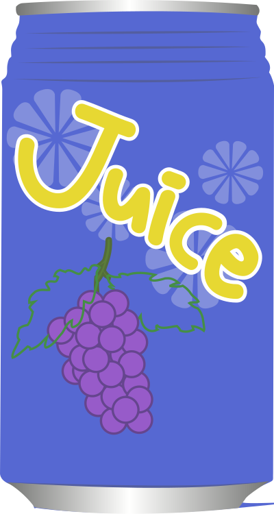 Canned Drink - Grape Remix clipart