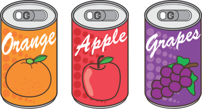 Canned Drinks clipart