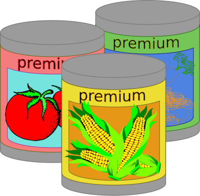 Canned Goods clipart