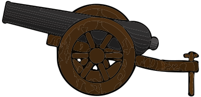 Cannon 3 clipart