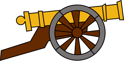 Cannon 5 clipart
