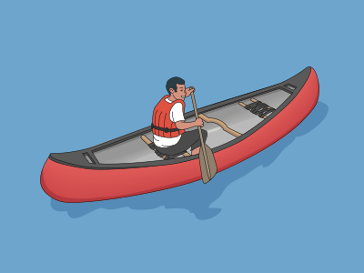 Canoe clipart