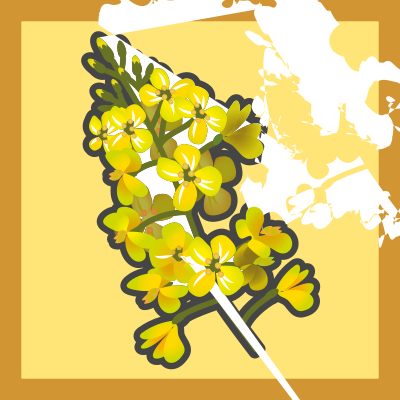 Canola Plant clipart