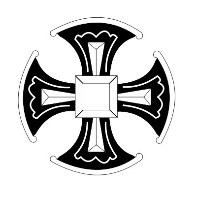 Canterbury Cross clipart
